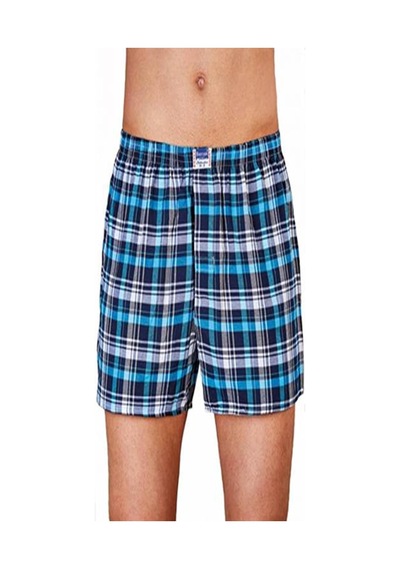 Erkek Karışık Desen 12'li Paket Poplin Boxer Elf568ber105212 Karışık Desen