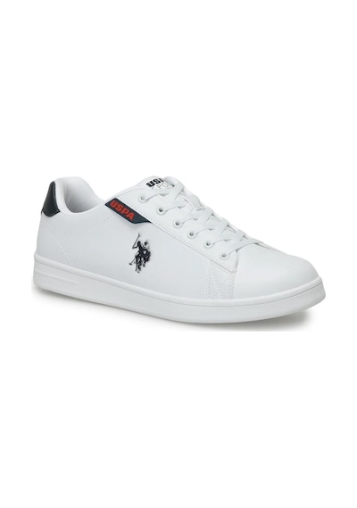 U.S. Polo Assn. 4M COSTA 4FX Erkek  Beyaz Sneaker
