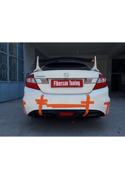 Honda Civic Fb7 Yüksek Spoiler ---Fibersan Tuning