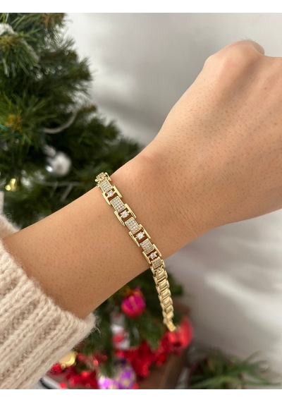Kadın 14k Xuping Gold Özel Seri Vip Kadın Bileklik Altın