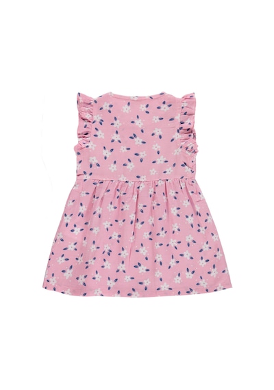 Civil Baby Kol Fırfırlı 6-18 Ay Elbise - Pembe Soft Pembe