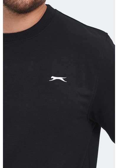Slazenger Orvar In Erkek Siyah Sweatshırt Siyah