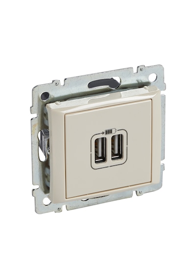 774170 Legrand Valena Serisi Usb Şarj Prizi Bej