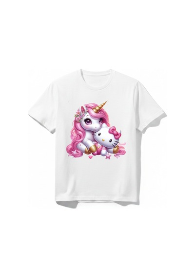 Urbantrendstore Unicorn Hello Kitty Sevimli Tatlı Unisex Kız Çocuk Bisiklet Yuvarlak Yaka Basic Kısa Kollu %100 Pamuk Tişört Beyaz Urbantrendstore Unicorn Hello Kitty Sevimli Tatlı Unisex Kız Çocuk Bisiklet Yuvarlak Yaka Basic Kısa Kollu %100 Pamuk Tişört Beyaz