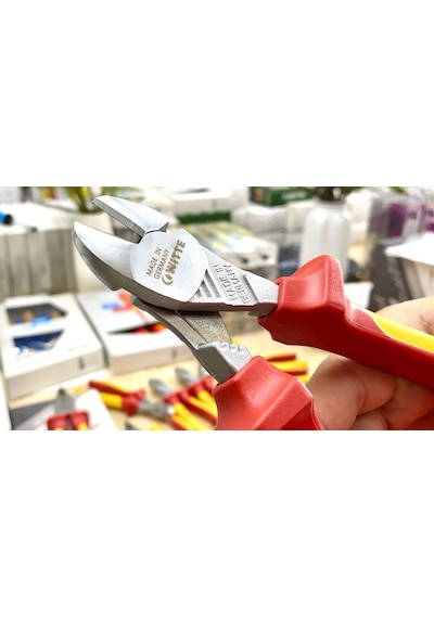 Alman Witte 1000V İzoleli Yan Keski 180 MM Ağır Hizmet