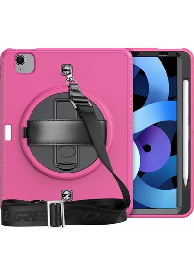 Newface Apple İpad Pro 11 2020 Kılıf Strap-c Otterbox Tablet Kapak - Pembe