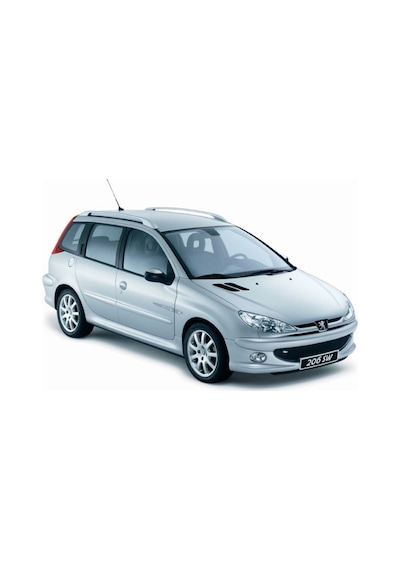 Peugeot 206 3D Paspas Havuzlu Siyah Stw 1998-2012 Arası Rizline N11.23157