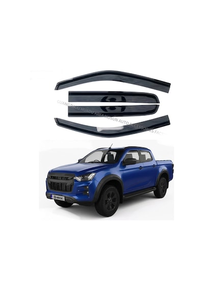 2021+isuzu D-max Cam Rüzgarliği Si Yah İthal Ürün