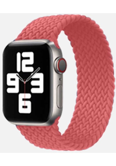 Apple Uyumlu  Watch Ultra 49 MM Kordon Krd-32 Large Hasır Örgü Dizayn