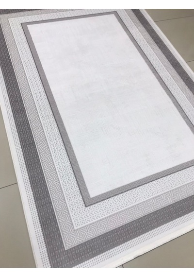 Merinos Halı Vista 76588 095 Serisi Triko Akrilik Salon Oturma Yatak Odası Halısı Gri