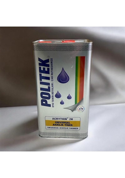 Politek Akrilik Tiner 5/1 Hızlı