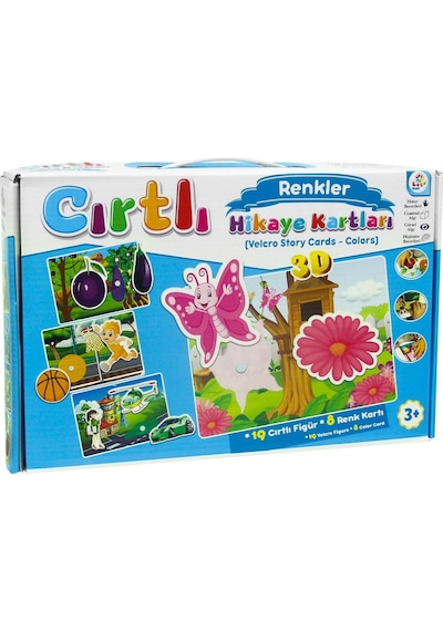 Cırtlı Hikaye Kartları Renkler