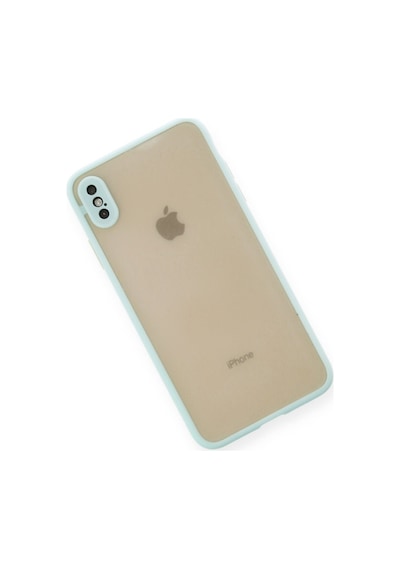 Apple iPhone Uyumlu X Kılıf Montreal Silikon Kapak - Turkuaz Bz8683140207281
