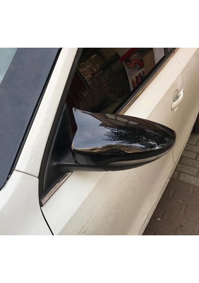 Vw Jetta Mk6 2011 Sonrası Batman Yarasa Ayna Kapağı Piano Black