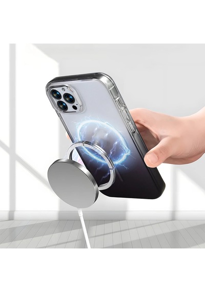 Apple Uyumlu iPhone 16 Pro Kılıf M-safe Şarj Özellikli Zore Septik Silikon Kapak
