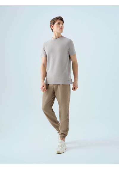 Loft Regular Fit Açık Gri Erkek T-shirt Lf2038333 Açik Gri