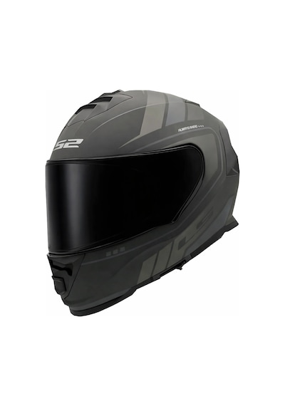 Ls2 Storm 2 Fıst Mat Siyah Kask Siyah Vizör Mat Siyah