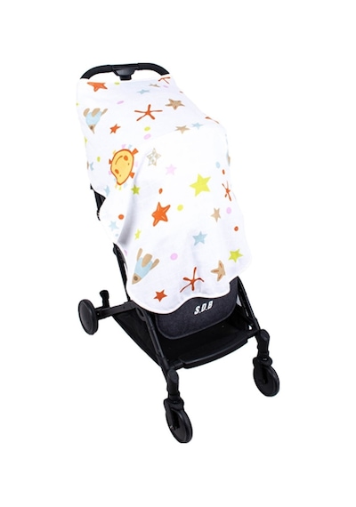 Sevi Bebe 488 Çok Fonksiyonlu Organik Müslin Örtü 95 X 85 Cm Pembe