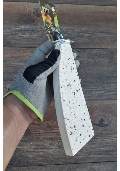 Venty 20 cm Pedikür Kumlu Stand Tünek | Sultan Lori Konur Monk Forpus | Gaga ve Tırnak Bakımı | T486