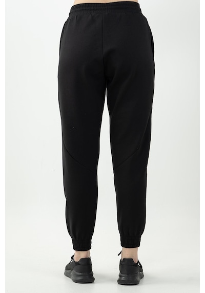 Maraton Sportswear Comfort Kadın Dönüşlü Paça Basic Siyah-siyah Pantolon 22028-siyah-siyah Siyah - Siyah