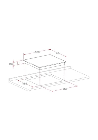 Termikel Ankastre Set BO O6555C W + BH P6194C W + CH S6532C WW Beyaz Ankastre Set