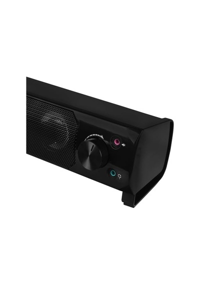Mikado Md-s102 2.0 3wx2ch Rgb Ledli Siyah Usb Soundbar Speaker Hoparlör
