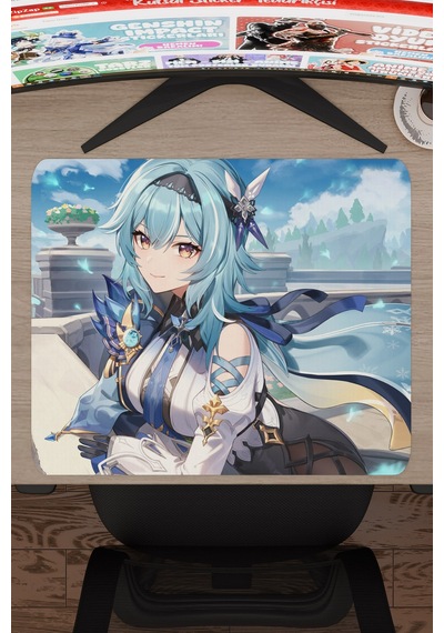 Eula Genshin Impact Anime Gacha V2 - 48x40 Xl Gaming Mouse Pad Fare Altlığı