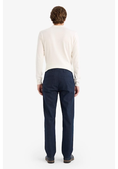 Defacto Regular Fit Düz Paça Pantolon G6588ax25wnnv86 Lacivert-nv86