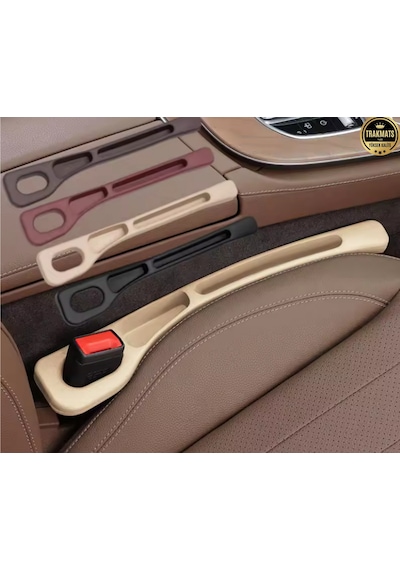 Hyundai İ30 2011-2012-2013-2014-2015-2016-2017 Araba Koltuk Arası Boşluk,doldurucu Organizer, İki Adet Bej Araç İçi,düzenleyici