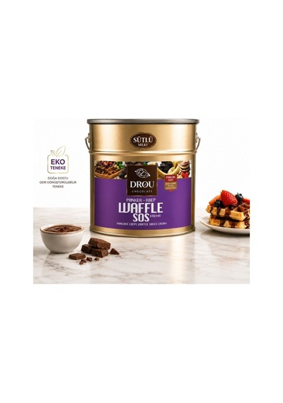 Callei Drou Eko Sütlü Waffle Krep Pankek Sos 10 Kg