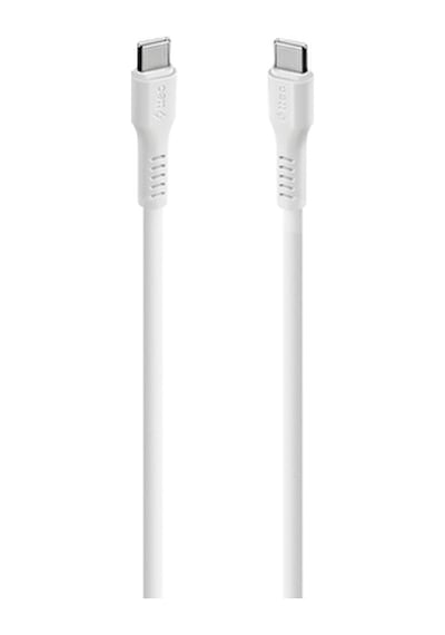 Ttec 2dk59b Usb-c - Usb-c 120cm 60w Pd/qc Beyaz Hızlı Şarj/data Kablosu