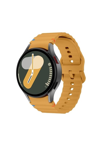Movetime Mt42x Mt46x Mt43a Amazfit Gts Bip 20mm Kordon Dekoratif Örgü Çizgili Spor Silikon Kayış