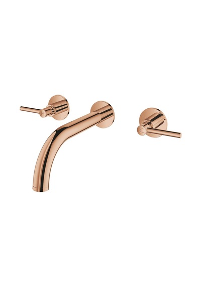 Grohe 20662DA0 Atrio 3 Delikli Lavabo Bataryası M-Boyut Bakır