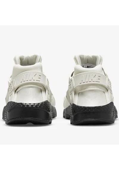 Nike Huarache Run Unisex Sneaker Dar Kalıp Günlük Spor Ayakkabı Krem Krem