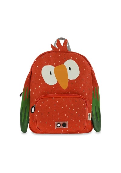 Mr. Parrot Anaokulu Çantası - Çocuk Okul Sırt Çantası - 23x31x10cm - 90-227-12292 Çok Renkli