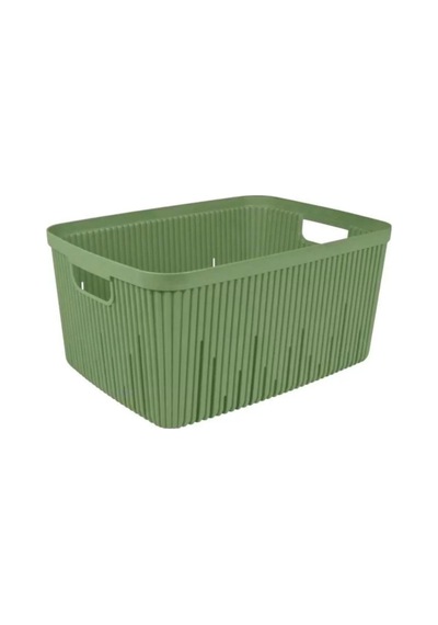 Herevin Her161373-153 Çok Amaçlı Yeşil Plastik Sepet 18 L