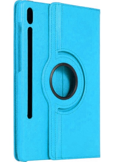 Forzacase Samsung Uyumlu Galaxy Tab S7 Sm-t870 İçin 360 Derece Döner Standlı Kılıf - Fc012 Turkuaz