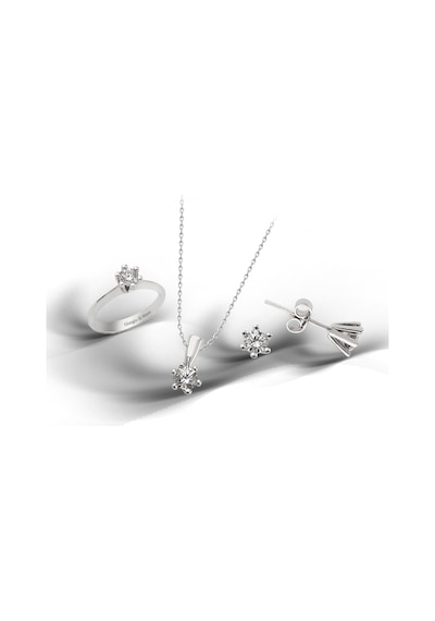 Kuyumcudükkani Tektaş Mini Set-24011-w-w 21 Beyaz