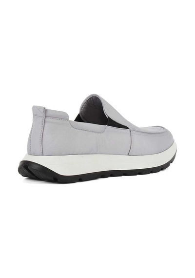 Erkek Gri Kalın Tabanlı Sneaker