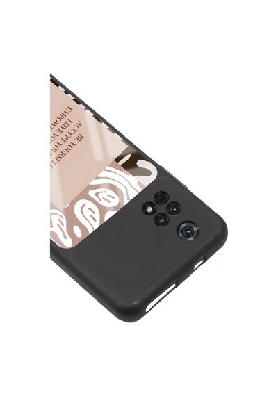 Poco M4 Pro Emoji Zebra Tasarımlı Glossy Telefon Kılıfı Çok Renkli