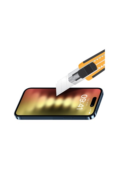 Buff Apple iPhone 15 Pro Uyumlu 5d Matte Ekran Koruyucu