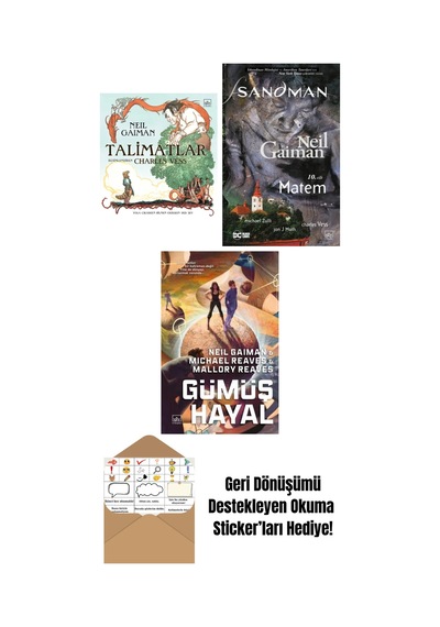 Talimatlar Ciltli + Sandman 10 Matem + Gümüş Hayal Ara Dünya 2 Ciltli