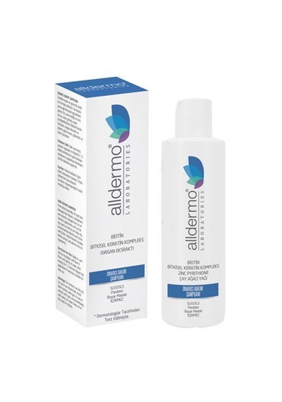 Alldermo Biotin & Cüce Palmiye Ekstraktı Dökülme Karsıtı Şampuan 200 Ml - Erkekler İçin Tüm Saçlar