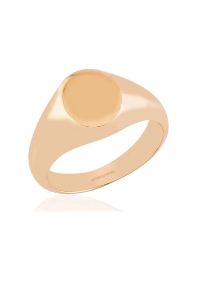 Şövalye Rose Altın Yüzük 14K 377236839