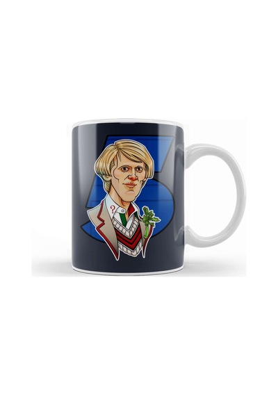 5th Doctor The Fifth Doctor Kupa Bardak Porselen Karışık