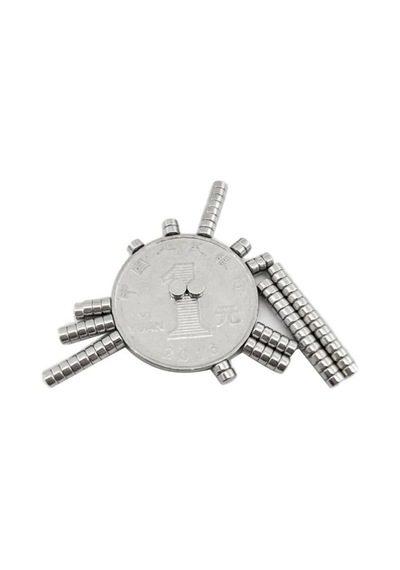 Dünya Magnet 20 Adet - Yuvarlak Neodyum Mıknatıs, 4x2 Mm, Güçlü Magnet, N35 Kalite