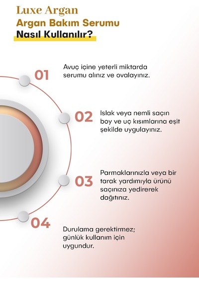 Luxe Argan Bakım Serumu 50 Ml