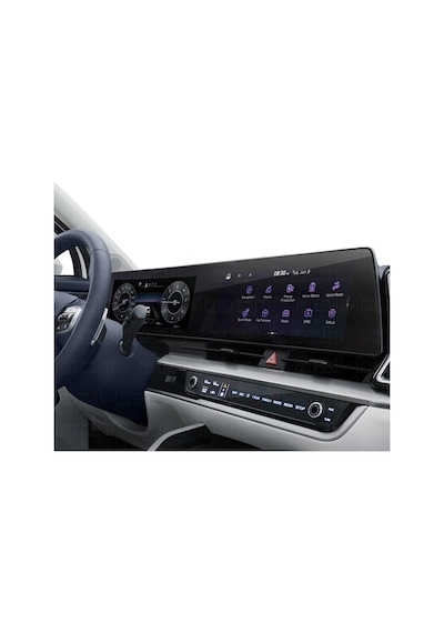 Kia Sportage 2022-2025 Prestige/elegance Konfor Uyumlu 12.3 İnç Navigasyon Ve Klima 9h Nano Ekran Koruyucu 2'li Set