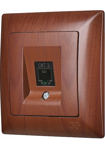 Günsan Visage Ceviz Nümeris Telefon Prizi (Cat3)