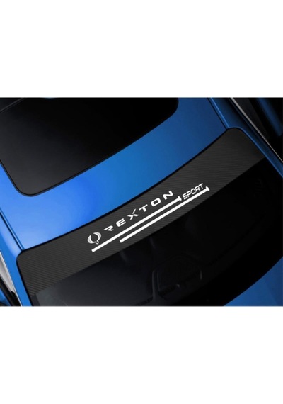 Ssangyong Rexton İçin Uyumlu Aksesuar Oto Ön Cam Oto Sticker Karbon